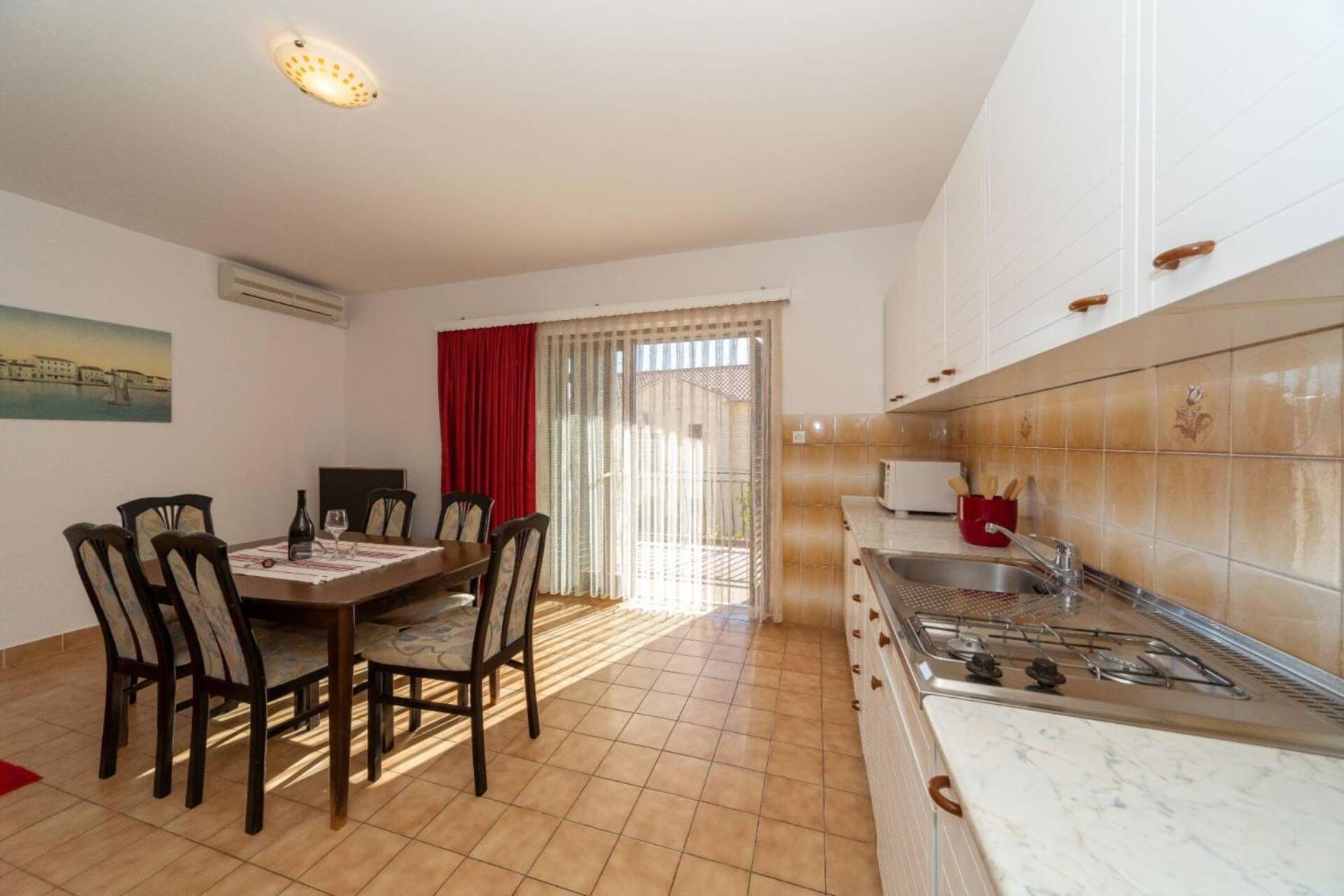 Three Bedroom Apartment In Biograd Біоград-на-Мору Екстер'єр фото